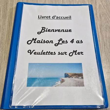 Maison Les 4 As, Classee 3 Etoiles, A 800 Metres De La Mer, 6 Personnes 別荘 ヴレット・シュル・メール